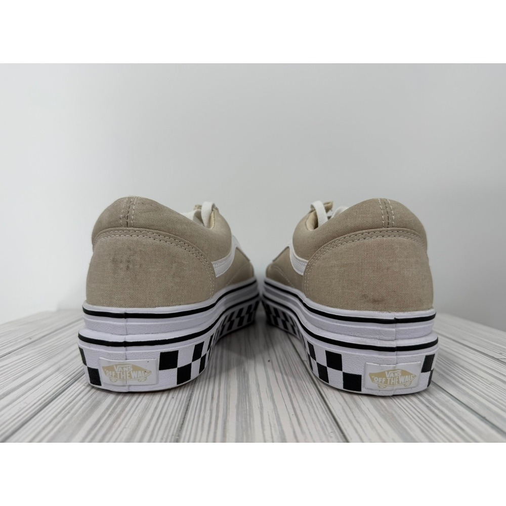 VANS SUPER COMFYCUSH PLATFORM CANVAS SANDSHELL Womens Size 9 New - Picture 4 of 15